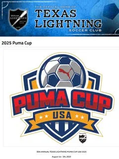 Texas Lightning Puma Cup Tournament